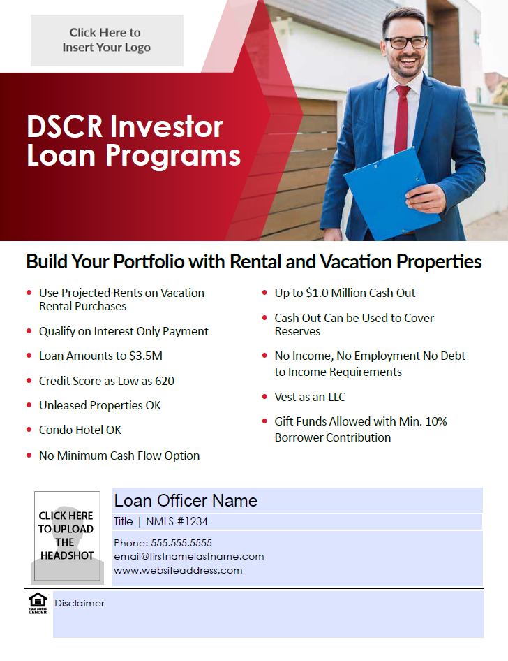 DSCR Investor Flyer